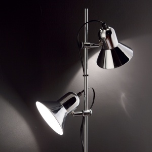 LAMPADAR POLLY PT2, CROM, DIN METAL, STIL MODERN - Img 2
