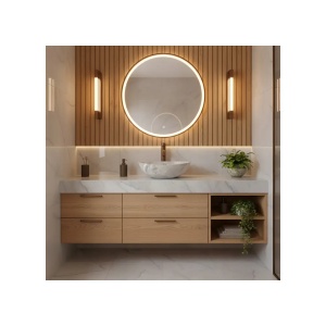 LAVOAR PE BLAT BASARO ATENA 41 CM, DIN CERAMICA, CALITATE SUPERIOARA, REA - Img 2