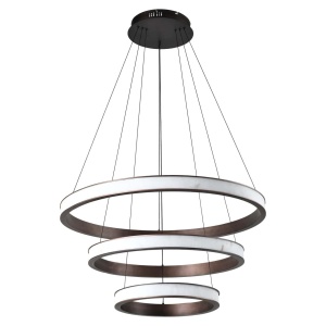 LUSTRA AUREVIA 214475, CONFECTIONATA DIN METAL SI RASINA, ALAMA ANTICHIZATA, STIL MODERN - Img 3