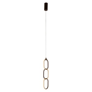 LUSTRA LACEY BRONZ, HL-0172, CONFECTIONATA DIN ALUMINIU, STIL MODERN