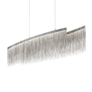 LUSTRA LED VERSUS OVAL CROM SP216 DESIGN MODERN IDEAL LUX