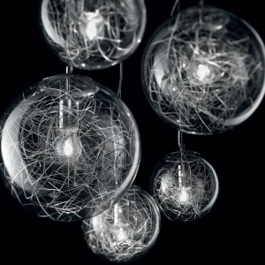 LUSTRA MAPA MAX SP5, CROM, DIN STICLA, STIL MODERN - Img 2