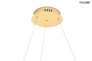 LUSTRA WAVES 60, AURIE, CONFECTIONATA DIN METAL SI ALUMINIU, STIL MODERN - Img 5