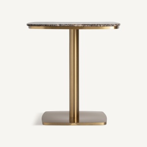 MASA DE BAR VALREAS 77CM, DIN METAL SI MARMURA, DESIGN EXCLUSIVIST, VICAL HOME