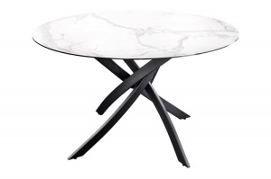 MASA DE SUFRAGERIE, ALPINE 120CM, ALBA, CERAMICA, ROTUNDA, COD 44230 - Img 3