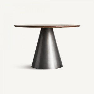 MASA DEOSEBITA, BETHON 120CM, DIN LEMN DE SALCAM/METAL, MARO/ARGINTIU, ARTIM GROUP SELECTION - Img 2