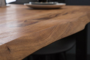 MASA DINING 140CM, DIN LEMN MASIV, MAMMUT 39911, STIL VINTAGE - Img 3