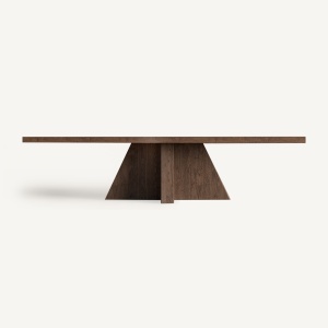 MASA DINING, BRUTALIST 320CM, DIN LEMN DE RECICLAT, REALIZAT MANUAL, VICAL, STIL MODERN - Img 2