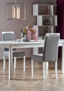 MASA DINING EXTENSIBILA FLORIAN, ALBA, 160/228 CM, DIN MDF SI FURNIR, STIL CLASIC - Img 4