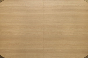 MASA DINING EXTENSIBILA STIL GIACOMO, 180-240 CM, NATURAL/NEGRU, DIN MDF FURNIRUIT SI METAL, STIL MODERN - Img 4