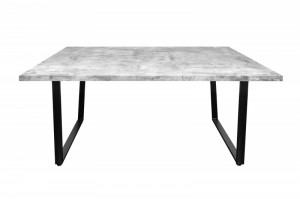MASA DINING, LOFT, CU ASPECT BETON, MDF INFOLIAT SI METAL, DESIGN VINTAGE INDUSTRIAL - Img 5