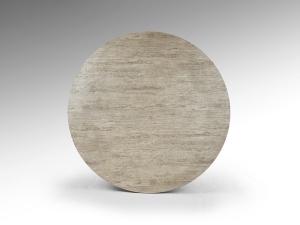 MASA DINING ROTUNDA, SAMARA 138CM, MDF SI METAL, DESIGN MODERN, SCHULLER - Img 6