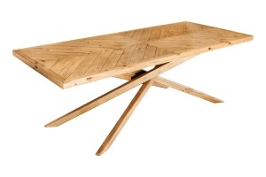 MASA DINING, WOOD 200CM, LEMN DE PIN RECICLAT, ASPECT MARO NATUR, ARTIM GROUP SELECTION. - Img 6