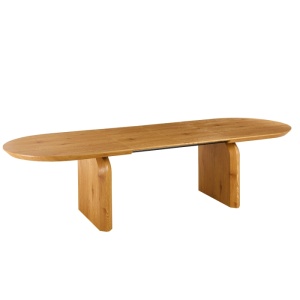 MASA EXTENSIBILA 200-300CM, ARTIM MEBLE, REALIZATA DIN MDF, CULOARE STEJAR, STIL MODERN