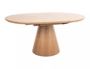 MASA EXTENSIBILA, DINING, 120(160)X120, STEJAR, DIN MDF LAMINAT, STIL MODERN - Img 8