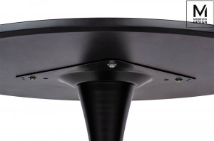 MASA LIVING, NEAGRA, TULIP FI80, DIN MDF SI METAL, STIL MODERN - Img 5