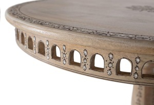 MASA LIVING ROTUNDA, ARTIM 80CM, DIN LEMN DE MANGO, SCULPTAT MANUAL, ARTIM GROUP SELECTION - Img 6