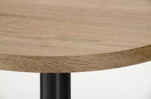 MASA PENTRU CAFENEA, 68 CM, STEJAR SONOMA/NEGRU, DIN PAL LAMINAT SI OTEL, ARTIM GROUP SELECTION - Img 3