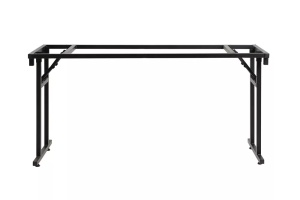 MASA PENTRU CATERING/CONFERINTE 180X100 CM, STEJAR LANCELOT/NEGRU, DIN PAL LAMINAT SI OTEL, ARTIM GROUP SELECTION - Img 7