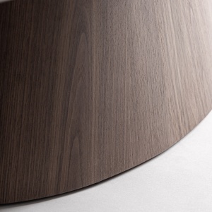 MASUTA DE CAFEA BIONAZ 140CM, REALIZATA DIN LEMN SI FURNIR, STIL CONTEMPORAN, FINISAJ TAUPE/MARO, VICAL HOME - Img 4