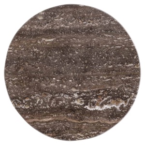 MASUTA DE CAFEA ELDORA, 214499, BRONZ, CONFECTIONATA DIN ALUMINIU SI TRAVERTIN, STIL RUSTIC - Img 4