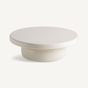 MASUTA DE CAFEA EXCLUSIVISTA GORY, CULOARE BEJ, DIN FIBRA DE STICLA, VICAL HOME