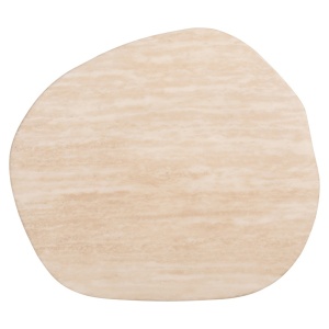MASUTA DE CAFEA FICTUS BEJ, 8677, CONFECTIONATA DIN TRAVERTIN ARTIFICIAL, STIL MODERN - Img 2