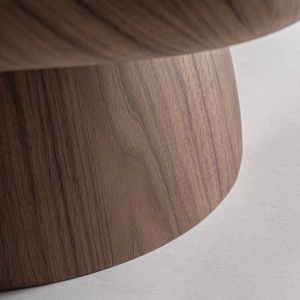 MASUTA DE CAFEA GENEIKEN 100CM, DIN FURNIR DE NUC SI FIBRA DE STICLA, STIL CONTEMPORAN, VICAL HOME - Img 4
