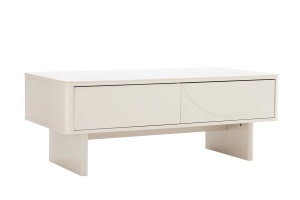 MASUTA DE CAFEA SAVOY 120CM, 3D, REALIZATA DIN MDF SI PLACA CERAMICA, CULOARE ALBA, ARTIM GROUP SELECTION - Img 2