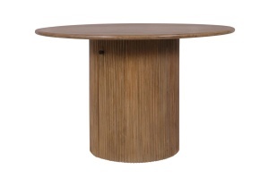MASUTA DINING ROTUNDA, TRES CHIC, 120CM, ROTUNDA, LEMN DE MANGO CU SPATIU DE DEPOZITARE, ARTIM GROUP SELECTION - Img 5