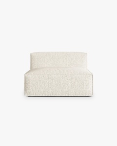 MODUL CANAPEA/COLTAR NURIA FILDES, 120X110 CM, TAPITAT CU TAPITERIE DIN TEXTIL BOUCLE MONET, MICADONI