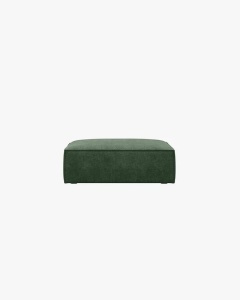 MODUL CANAPEA KAELLE, 80X100 CM, VERDE SMARALD, CU TAPITERIE DIN TEXTIL CHENILLE OVER THE HORIZON, MICADONI - Img 2