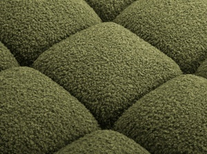 MODUL COLTAR BELLIS, VERDE, CU TAPITERIE DIN TEXTIL BOUCLE ROLF, MICADONI - Img 5
