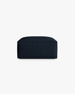 MODUL COLTAR/CANAPEA NURIA ALBASTRU INCHIS, 85X85 CM, TAPITAT CU TAPITERIE DIN TEXTIL CATIFEA PARIS, MICADONI