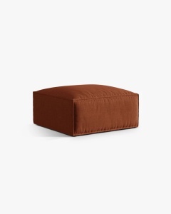 MODUL COLTAR/CANAPEA NURIA CARAMIZIU, 85X85 CM, TAPITAT CU TAPITERIE DIN TEXTIL STRUCTURAT LIBERTY, MICADONI - Img 2