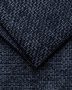 MODUL PUF CANAPEA MOLINO, 100X100, ALBASTRU MARIN, CU TAPITERIE DIN TEXTIL CHENILLE EDEN, MICADONI - Img 3