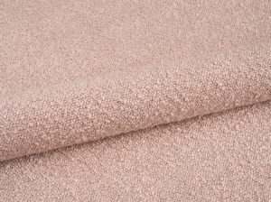 MODUL PUF CANAPEA MOLINO, 75X75, ROZ PUDRAT, CU TAPITERIE DIN TEXTIL BOUCLE BALOO, MICADONI - Img 3