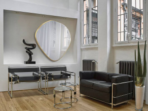 OGLINDA 110CM, MIMO, 271033, DIN MDF SI STICLA, STIL MODERN, SCHULLER