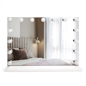OGLINDA CU LED, PENTRU MACHIAJ, HOLLYWOOD ALBA, CALITATE SUPERIOARA - Img 5