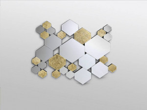 OGLINDA DECORATIVA 120CM, NADINA, COD 521192 , AURIU, DESIGN MODERN - Img 4