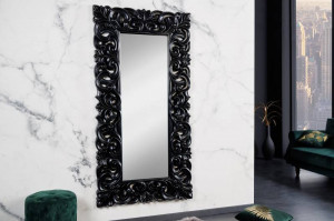 OGLINDA DEOSEBITA, VENICE 180CM, DE CULOARE NEAGRA, COD 42332, STIL CLASIC BAROC - Img 1