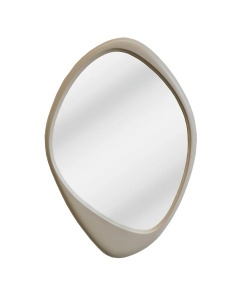 OGLINDA, ORGANIC 90CM, REALIZAT DIN POLIURETAN SI STICLA, CULOARE GRI, ARTIM GROUP SELECTION - Img 6