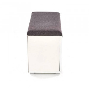 PANTOFAR LIMA ST-2, GRI/ALB, DIN PAL MELAMINAT, STIL MODERN, HALMAR - Img 2