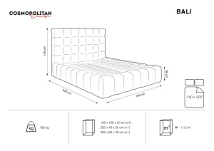 PAT EXCLUSIVIST 140X200CM, CU LADA DEPOZITARE, DIN CATIFEA, DIVERSE NUANTE, ARTIM GROUP SELECTION - Img 2