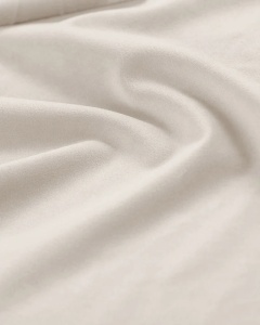 PAT SINGLE KAELLE, 90X200 CM, BEJ DESCHIS, CU SOMIERA RABATABILA, CU TAPITERIE DIN TEXTIL CATIFEA BLUVEL, MICADONI - Img 5