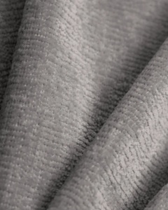 PAT SINGLE KAELLE, 90X200 CM, GRI DESCHIS, CU SOMIERA RABATABILA, CU TAPITERIE DIN TEXTIL CHENILLE PERFECT HARMONY, MICADONI - Img 5