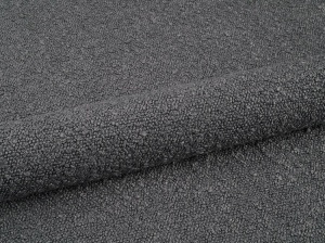 PAT TAPITAT LINEA, 180X200, GRI INCHIS, CU TAPITERIE DIN TEXTIL BOUCLE BALOO, MICADONI - Img 4
