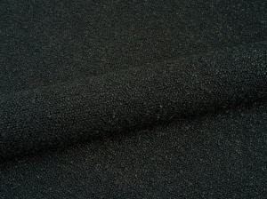 PAT TAPITAT, OVALO, 160x200, NEGRU, SOMIERA RABATABILA, CU TAPITERIE DIN TEXTIL BOUCLE BALOO, MICADONI - Img 5