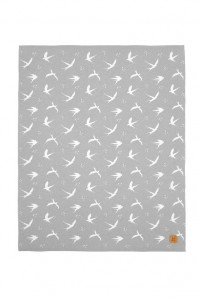 PATURICA DIN BUMBAC FLY GREY IDEALA PENTRU BEBELUSI BA