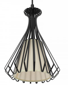PENDUL APP222-1CP, 22x29 cm, NEGRU, DIN METAL, STIL MODERN, TU - Img 3